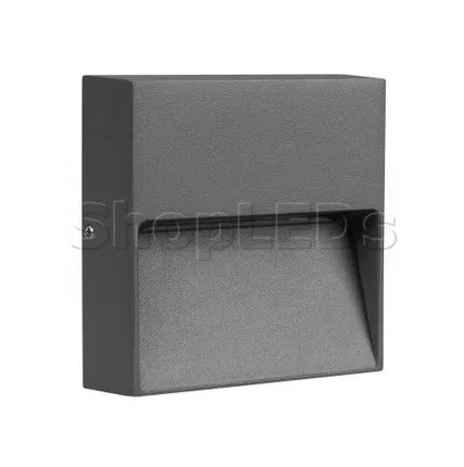 Фото №0 Arlight Светильник LGD-TRACE-S100x100-4W Warm3000 (GR, 65 deg, 230V)