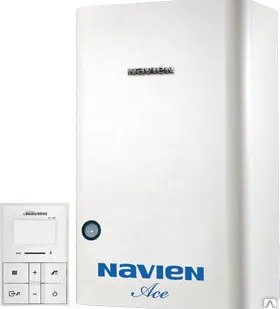 фото Котел газовый NAVIEN NAVIEN АТМО Ace20А White котел газ.настенный NAVIEN NA
в