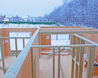 фото Быстровозводимые каркасные коттеджи