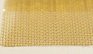 фото Сетка латунная ГОСТ 6613-86 полутомпаковая ячейка 1мм d=0,4 мм