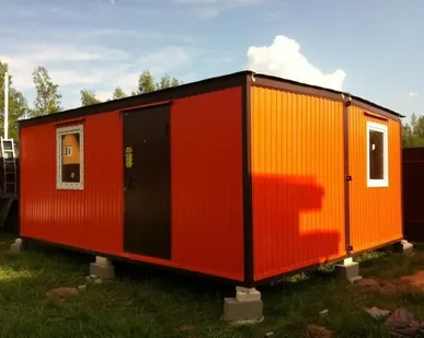 фото Строительный вагончик