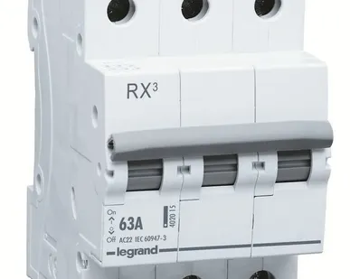 фото Выключатель-разъединитель RX3 3п/ 63А 419413 Legrand