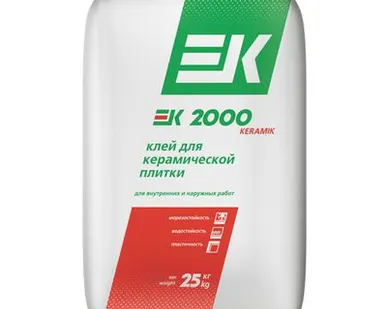 фото Клей для плитки ЕК 2000 (25кг)