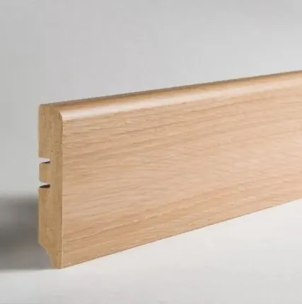 Фото №0 Плинтус МДФ Hannaholz 81 мм Дуб Опак AD 81402.10