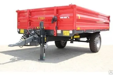 фото Прицеп тракторный самосвальный Metall Fach Т-735/1 (2,5 т