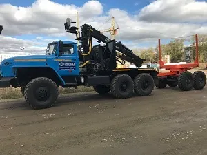 фото Заводские лесовозы Урал 55571, 2020 г. пневматика с манипуляторами