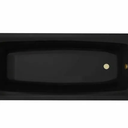 Фото №0 Акриловая ванна Toni Arti Rapallo 170х70 черная матовая (комплект)