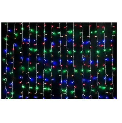 Фото №0 Гирлянда занавес 150х150см LDCL368C-M 368 LED RGB IP20 разноцв. SHLights 4690601035622