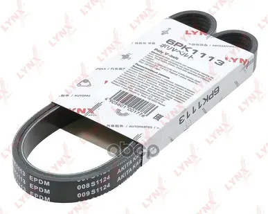 фото Ремень Поликлиновый Lada 2110-12/Priora 2170-72 LYNXauto арт. 6PK1113
