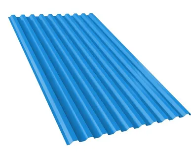 фото Профнастил двухсторонний С21 RAL 5005 Синий 0,4 мм