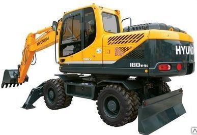 фото Экскаватор колесный HYUNDAI R180W-9S