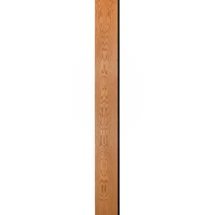 Фото №0 «Половинка» шпонированной панели – Дуб Бурбон, шпон - Белый - 3190 мм - Половинка