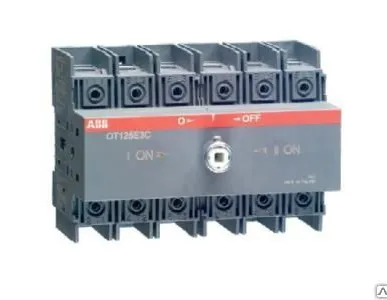 фото Рубильник реверсивный