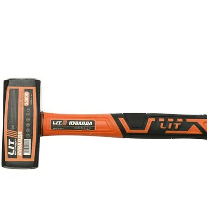 Фото №0 Кувалда 1000гр. кованная с пластиковой ручкой "LIT"