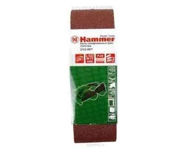 фото Лента шлиф. HAMMER 212-010 75 Х 533 Р 100 по 3 шт.