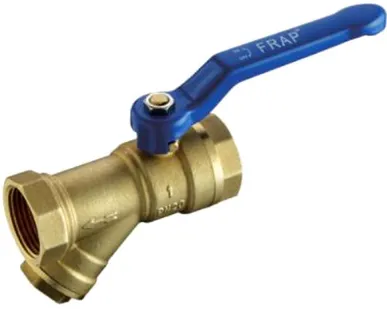 фото Кран шар. с фильтром 3/4" Frap (50)