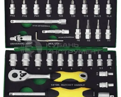 фото Набор инструмента 36 пред. AUTO в мет.кейсе 2624800