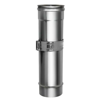 Фото №0 Труба телескопическая "Дымок" L260-400 D115, AISI 439 (0.5)