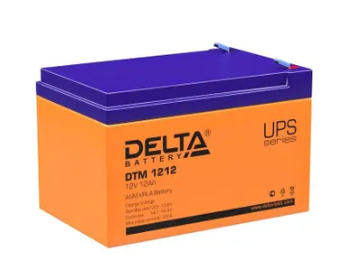 фото Аккумулятор 12В 12А.ч Delta DTM 1212
