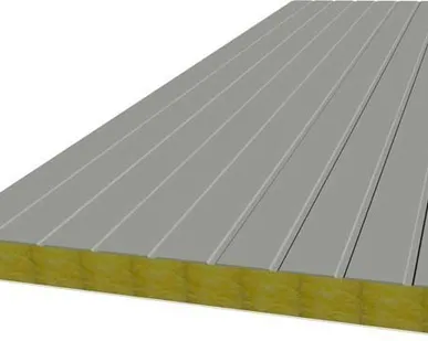 фото Стеновая сэндвич-панель с базальтовым утеплителем 200 мм