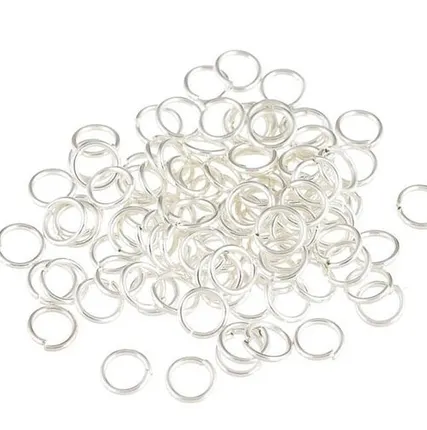 Фото №0 Кольцо для бус 4 мм (серебро)