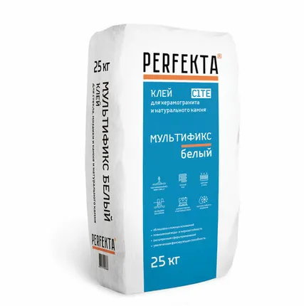 Фото №0 PERFEKTA Клей плиточный Мультификс бел.