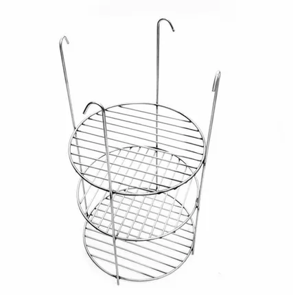 Фото №0 Этажерка 3-х ярусная для тандыра диаметр 220 мм (220 мм, 0,7 кг)