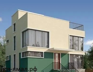 фото Возведение каркасного дома 217.2 м2 трёхэтажный