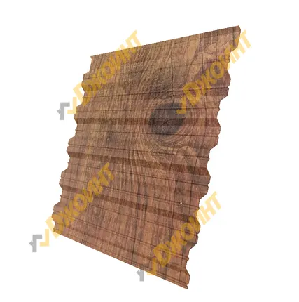 Фото №0 Профнастил НС-35 0,5 Printech Walnut (Грецкий орех)