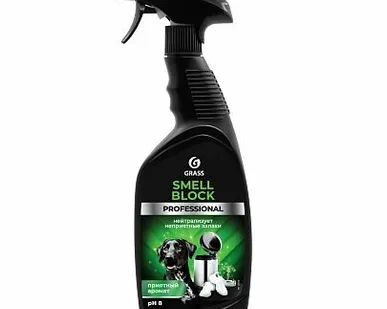 фото НЕЙТРАЛИЗАТОР ЗАПАХА SMELL BLOCK PROFESSIONAL 600 МЛ