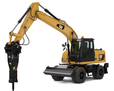 фото Услуги колёсного экскаватора (гидромолот)