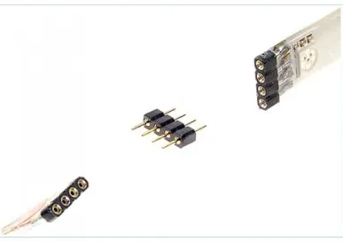 фото LC-M-5050 RGB-20 минипереходник для RGB-лент