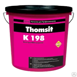фото Клей Thomsit K198 контактный водно-дисперсионный морозоустойчивый 6кг