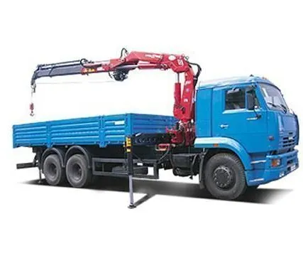 Фото №0 Аренда кран-борт КАМАЗ