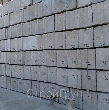 Фото №0 Блоки фундаментные ФБС