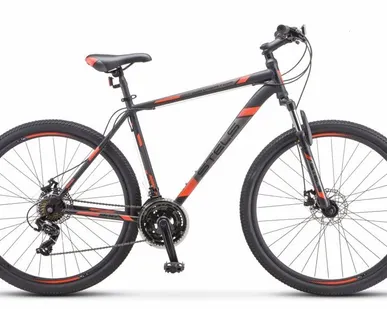 фото Горный (MTB) велосипед STELS Navigator 900 MD 29 F010 черный/красный 17,5" рама