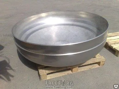 Фото №0 Днище (заглушка) штампованное эллиптическое ТУ 1469-001-05777029-2009