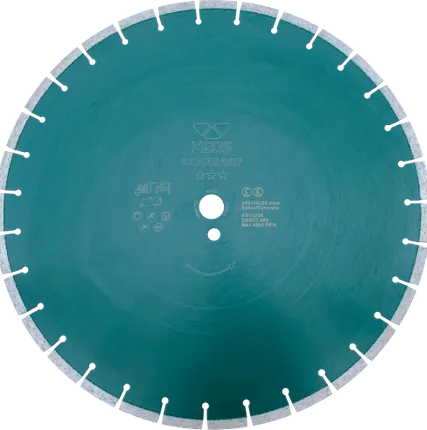 Фото №0 Диск алмазный KEOS Standart сегментный (бетон) 450мм/25.4 (DBS02.450)