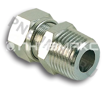 фото 2010614 - Фитинг обжимной прямой наруж. резьба R1/4" под трубку 6мм