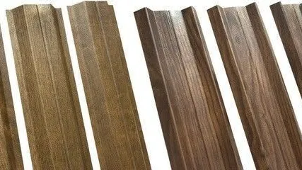 Фото №0 Металлический штакетник П-образного и М-образного покрытия Print 35 мкм