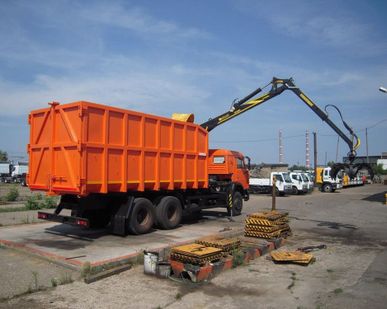 фото Услуги Ломовоза КамАЗ 65115