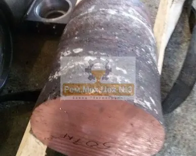 фото Круг медный М1, М2, М3 - отливки в чушках, слитках, втулках