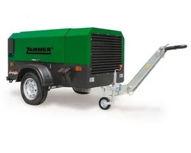 фото Дизельный компрессор Zammer 4.1/10-S