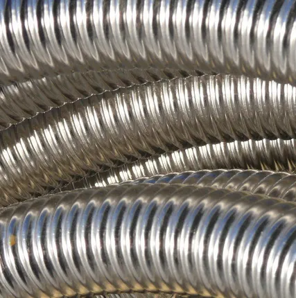 Фото №0 Труба гофрированная нержавейка D15