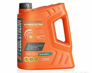 фото Антифриз Cool Hybrid Extra сине-зелёный 5кг