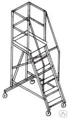 Фото №0 Лестница с площадкой ЛСП 800-1,2