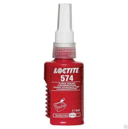 Фото №0 Уплотнитель жестких фланцев Loctite 574 (локтайт 574) 50мл, 250мл, 2л.