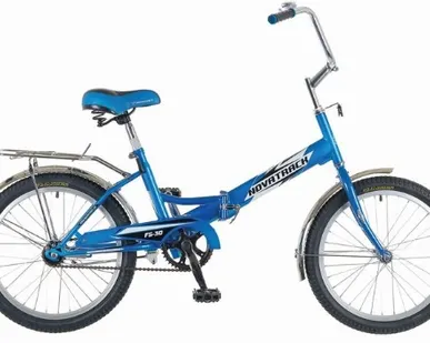 фото Велосипед NOVATRACK FS30 синий 20"