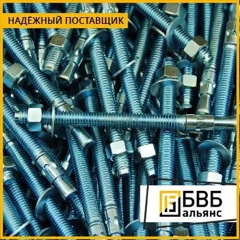 Фото №0 Анкерный болт фундаментный стальной