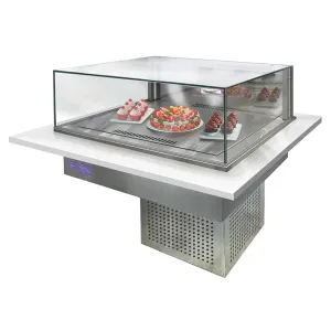 фото Витрина холодильная встраиваемая Финист Glassier Slide GS-12/65/3